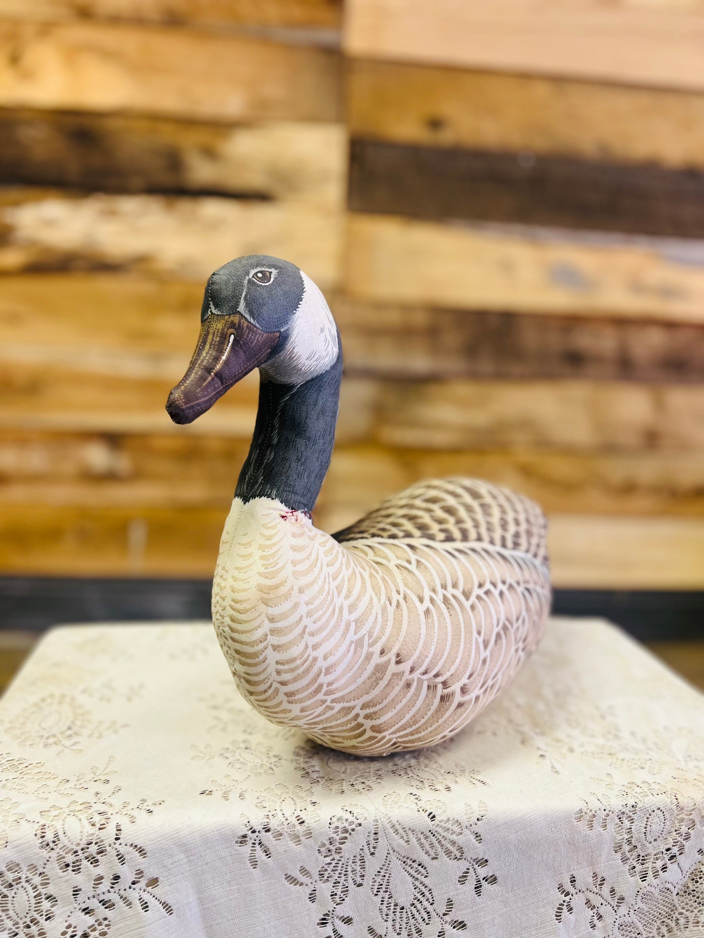 Vintage Plush Canada Goose