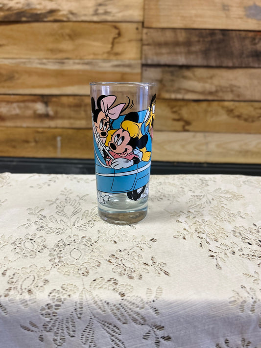 Vintage Walt Disney Company Collectible Mickey and Minnie In Car Cup
