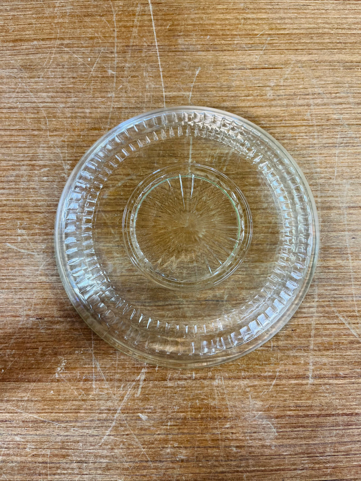 Vintage Uranium Glass Plate