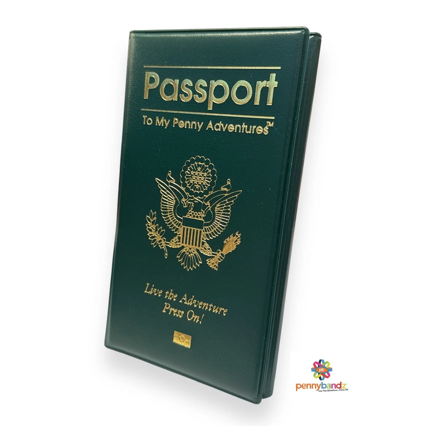 Penny Collector book classic Penny Passport Tri-Fold style by Pennybandz