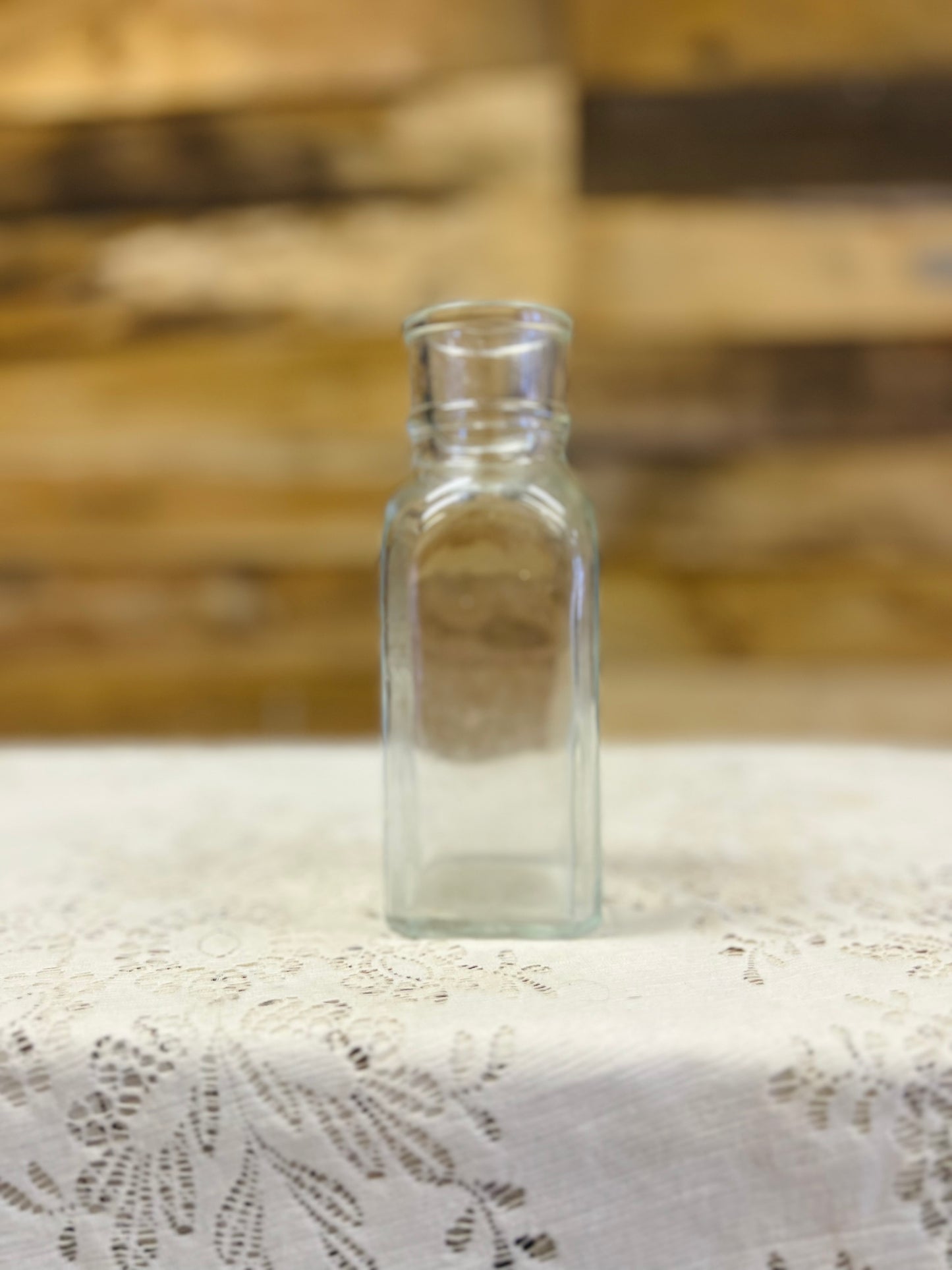 Vintage 1 lb Pure Honey Acres Bottle