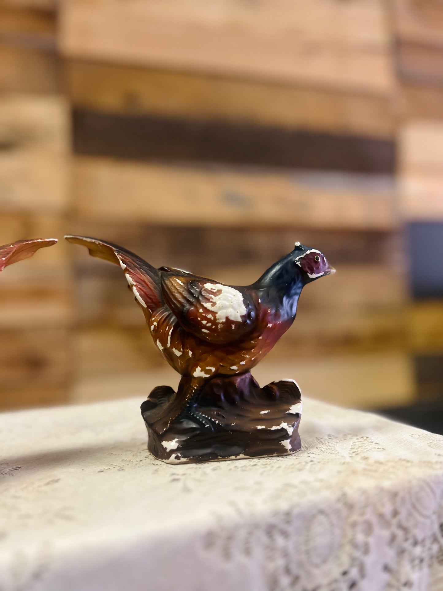 Vintage Set of Two Pheasants
