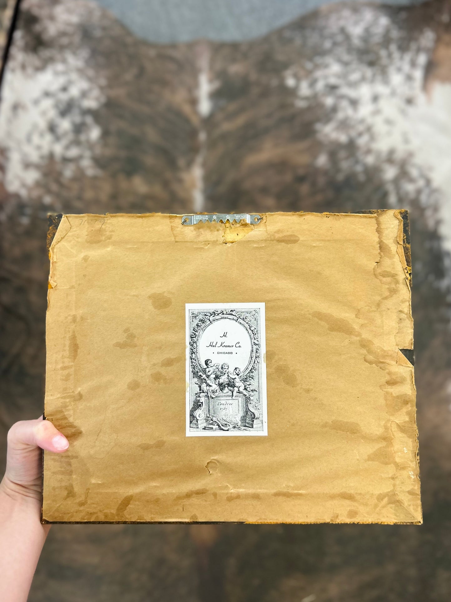 Vintage Belart Landscape Framed Painting