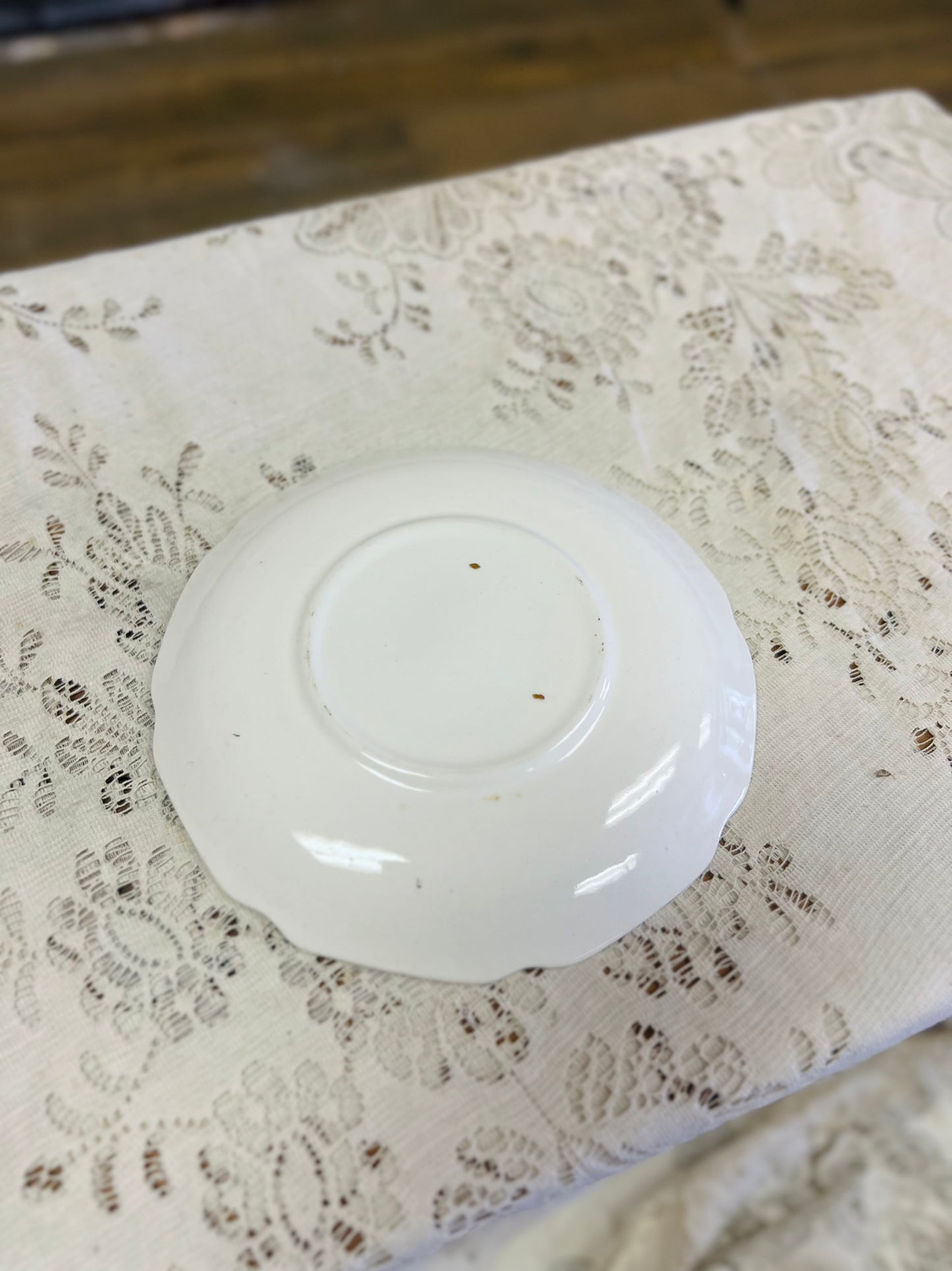 Vintage Sabin Industries Porcelain Dogwood Print Plate