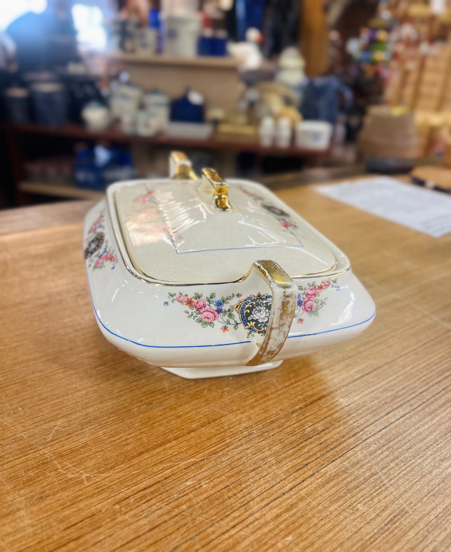Vintage Majestic Chinaware Cover Dish
