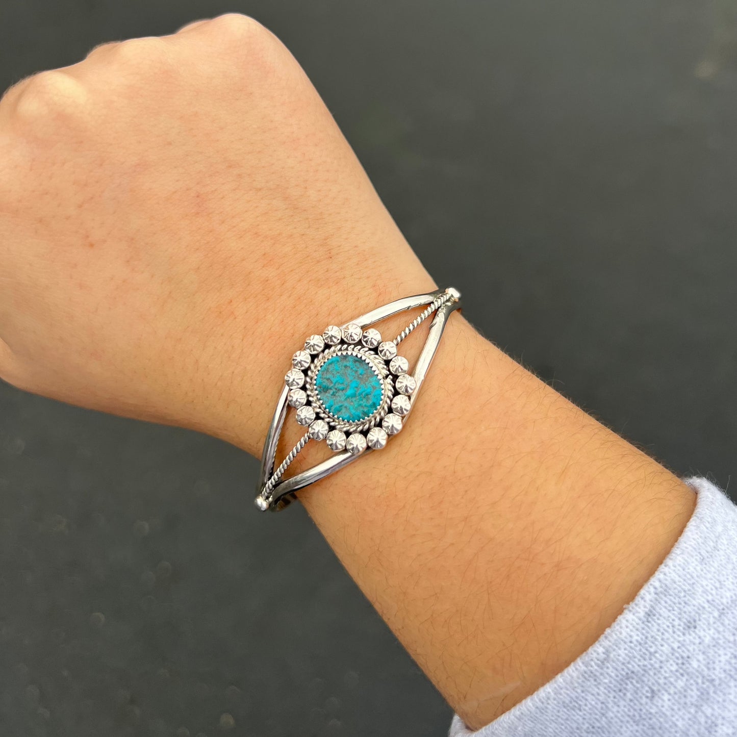 Round Up Turquoise Cuff