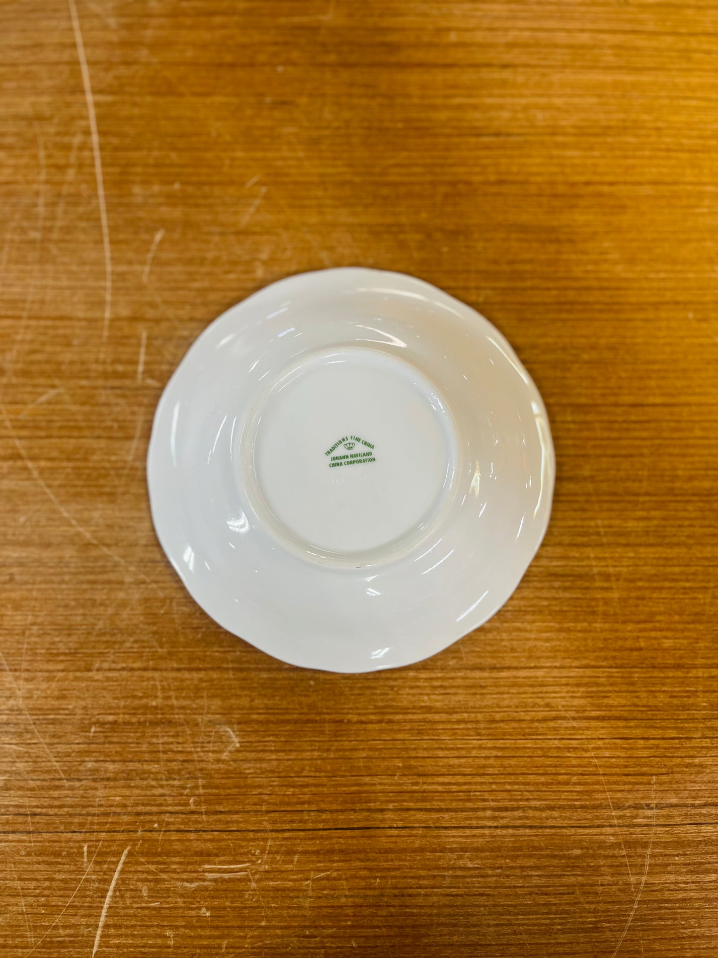 Vintage Johann Haviland Fine China Set With Moss Rose Print