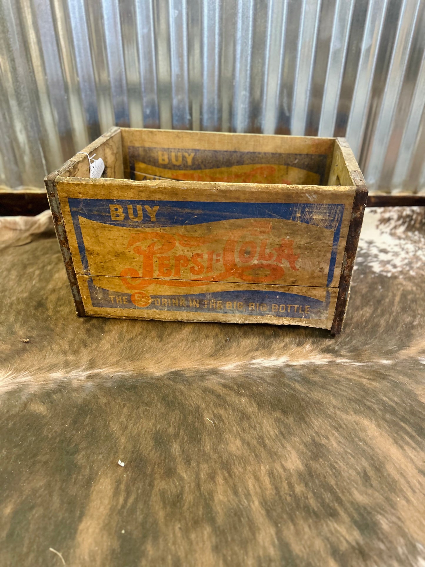 Rare Pepsi Cola Crate Big Bottle Bowling Green, KY