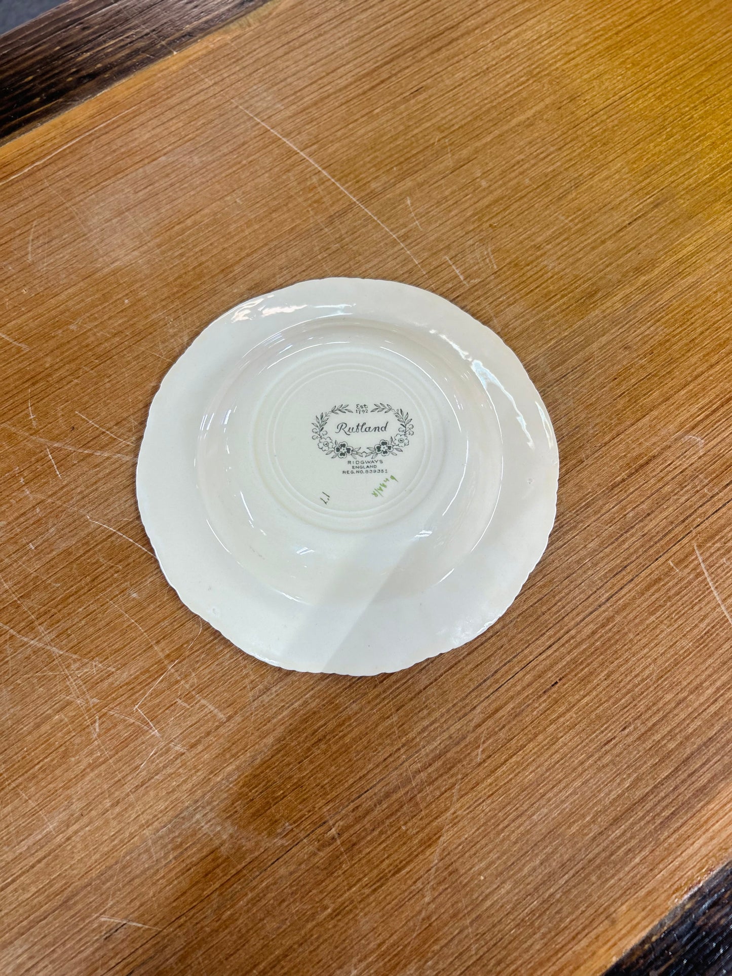 Vintage Rutland Ridgways of England Bowl