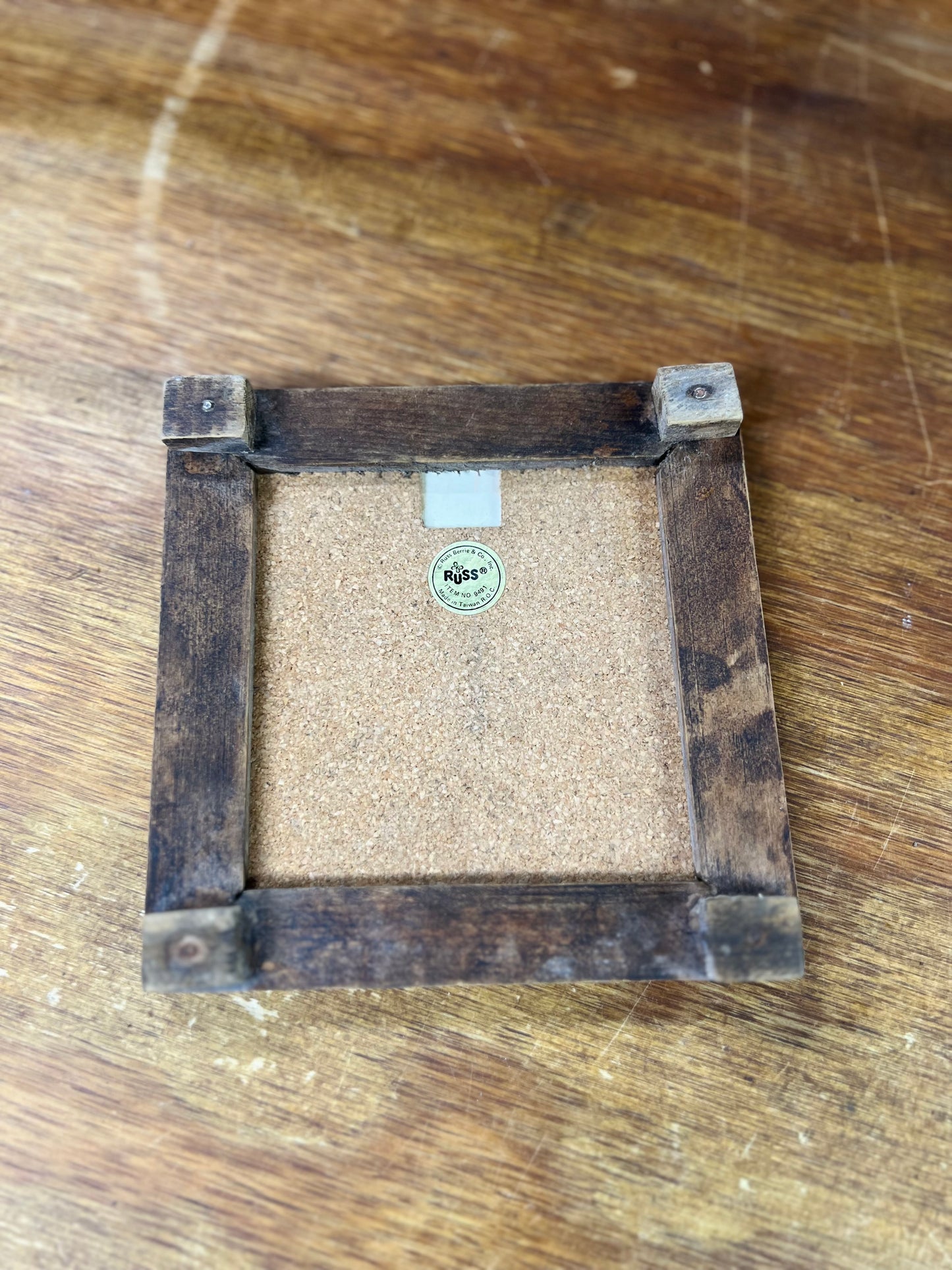 Vintage Ceramic Trivet Tile Honey Bear