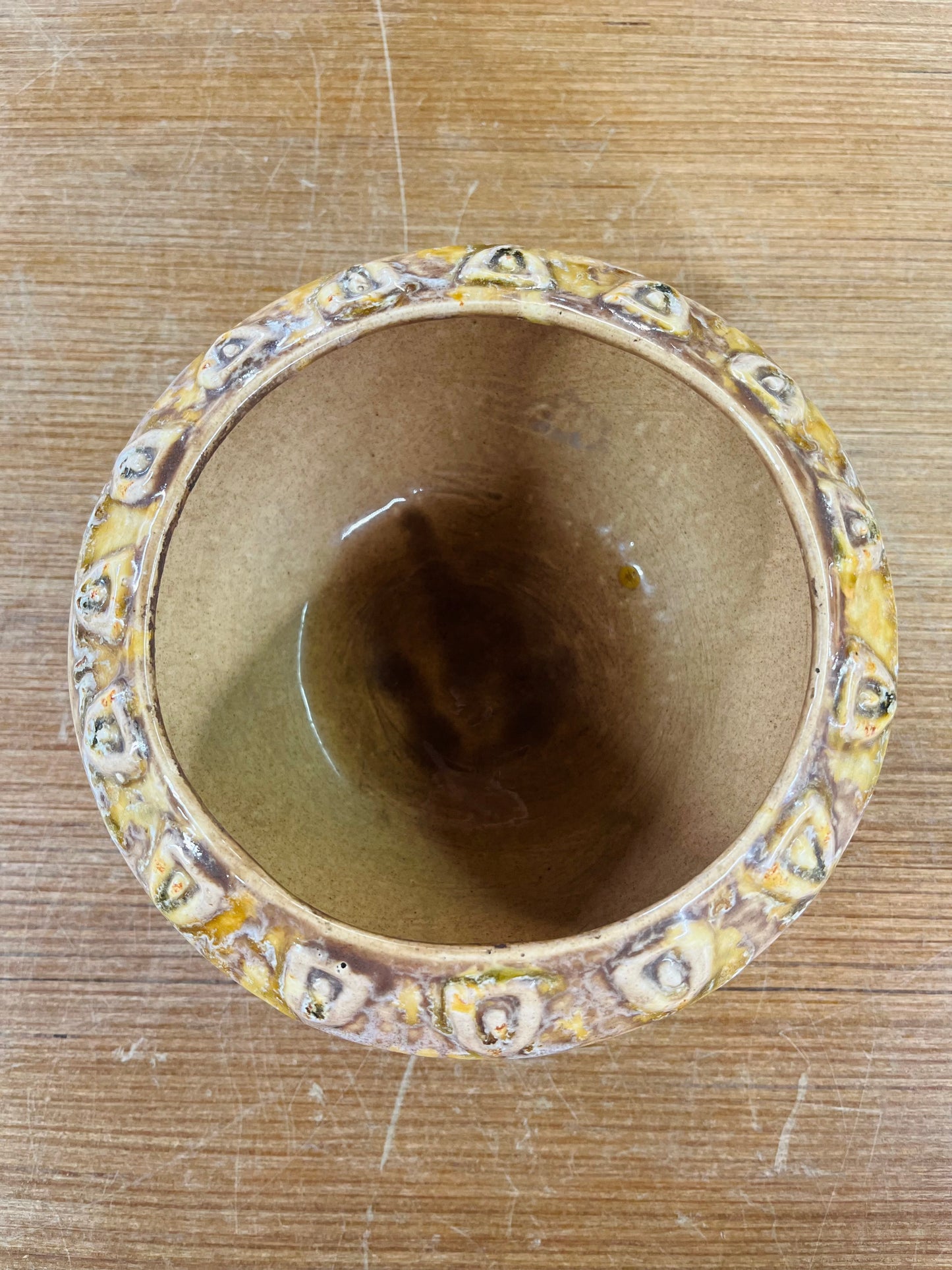 Vintage Ceramic Bowl Marked Creek 21