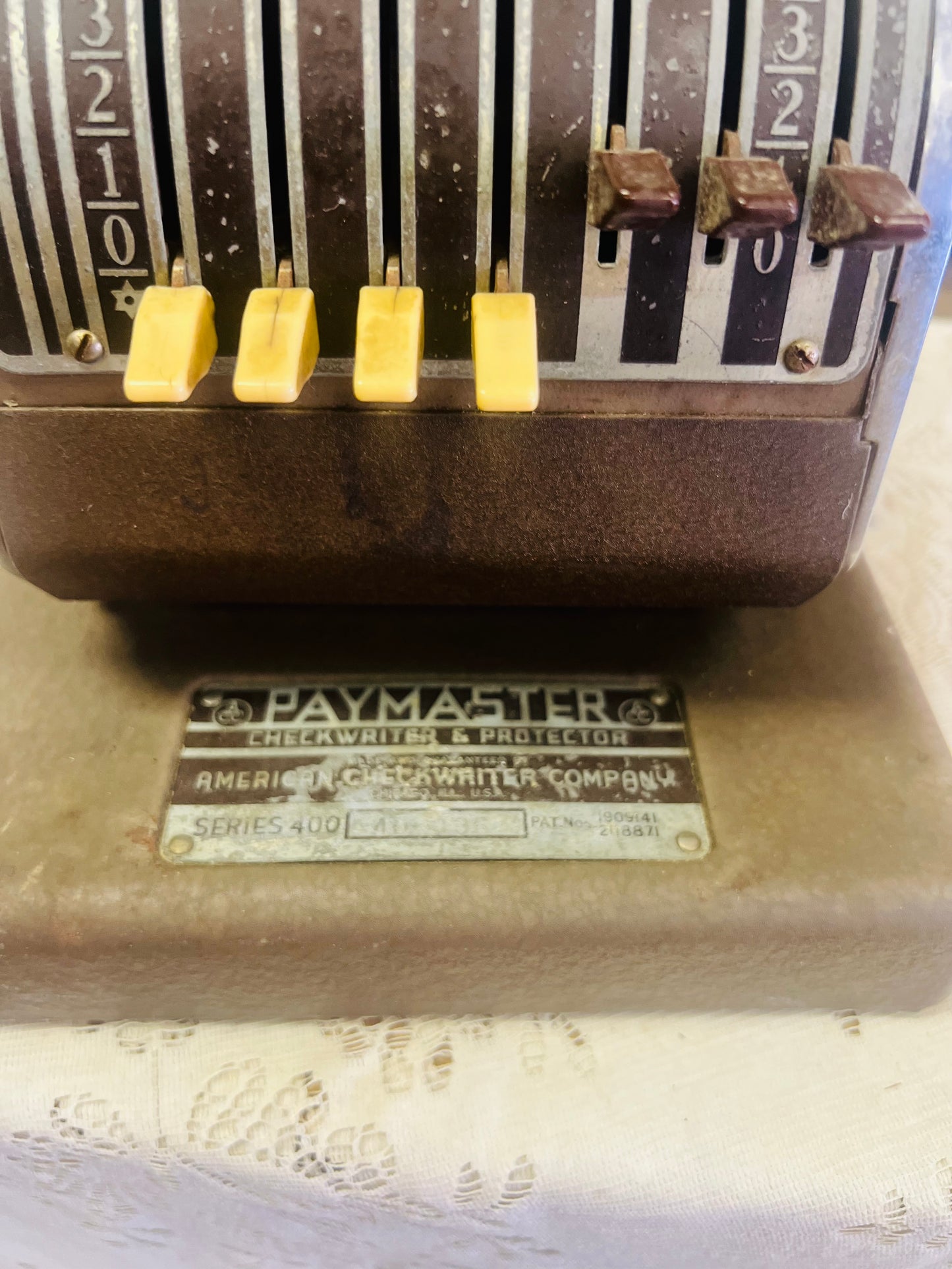 Vintage Paymaster Check Writer