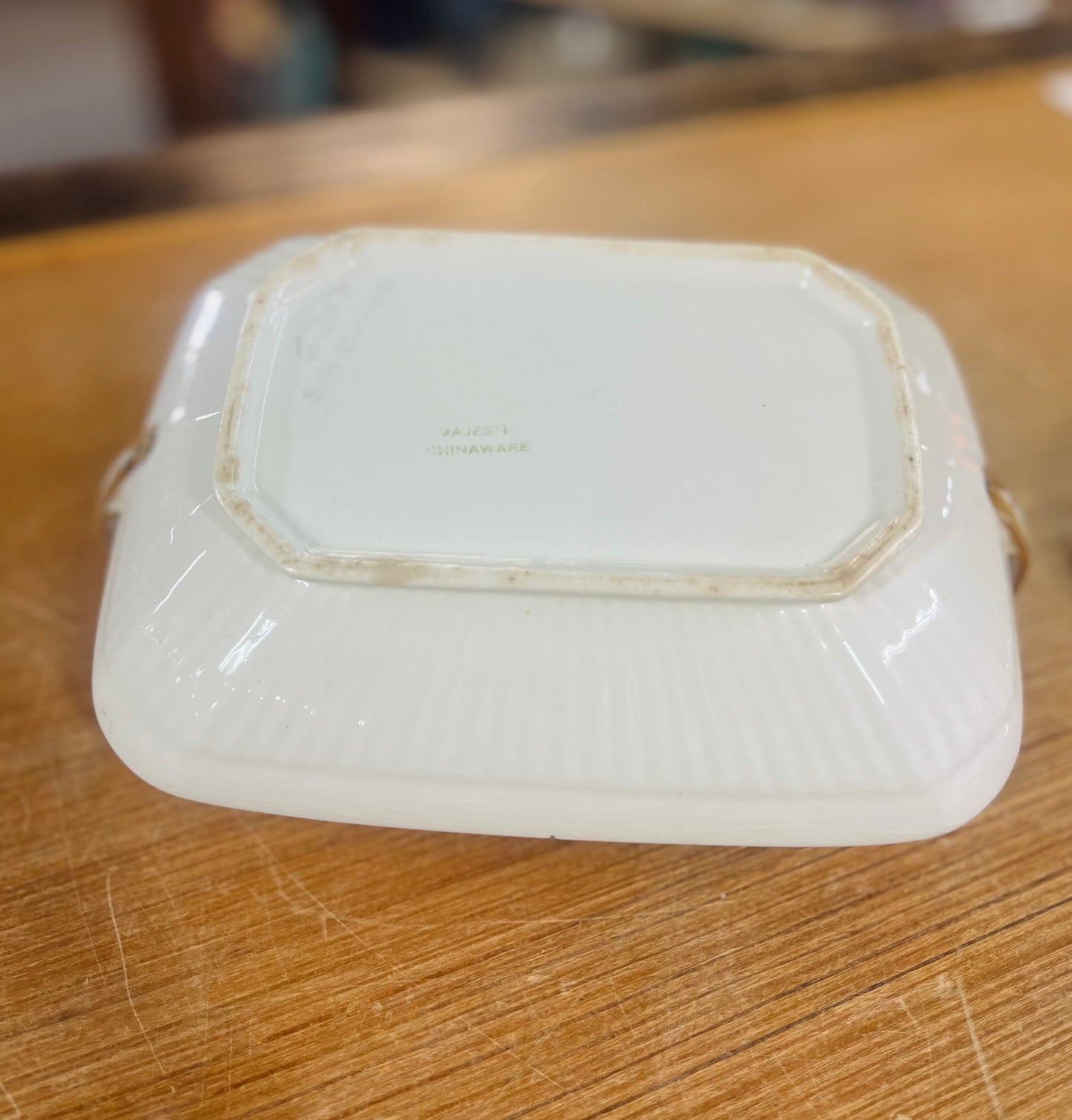 Vintage Majestic Chinaware Cover Dish