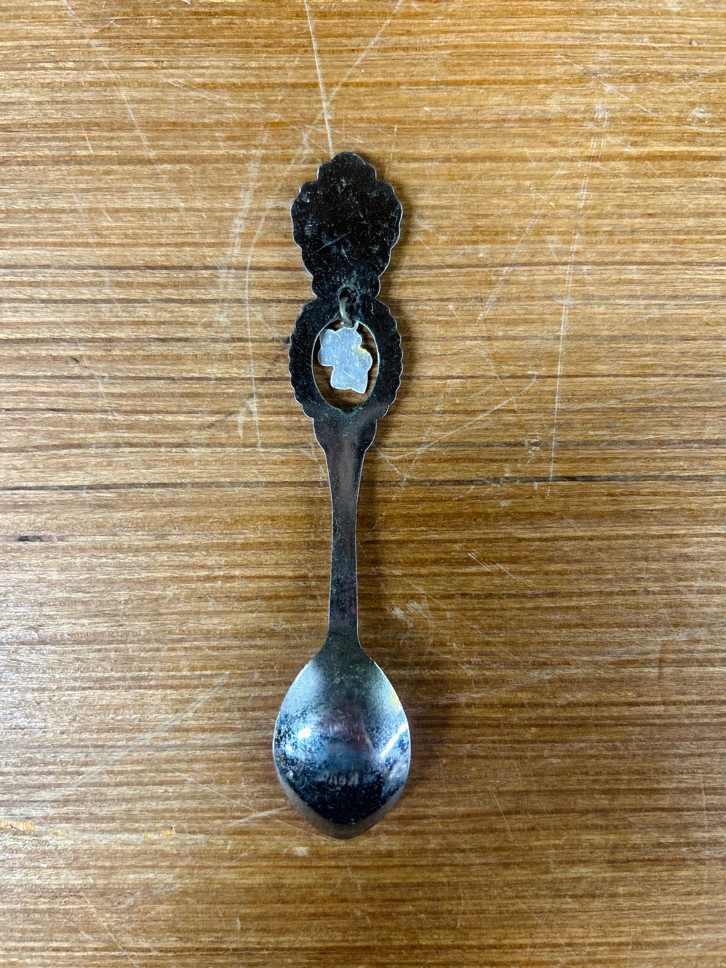 Vintage Collectible Pigeon Forge TN Spoon with Flower Charm