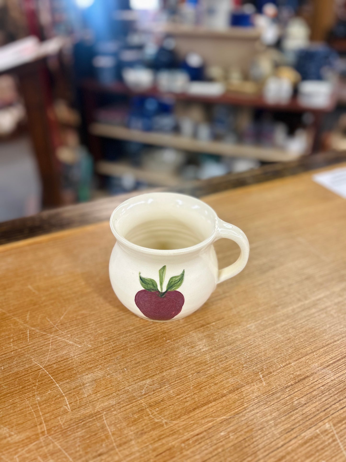 Vintage Marshall Pottery Apple Mug