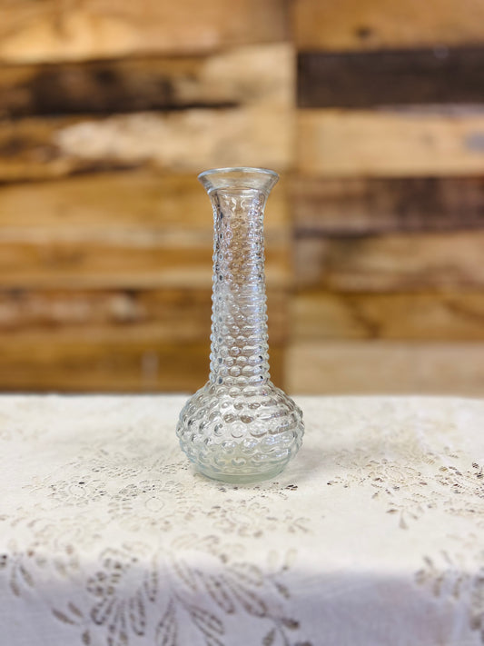 Vintage E.O. Brody Co. Hobnail Glass Vase
