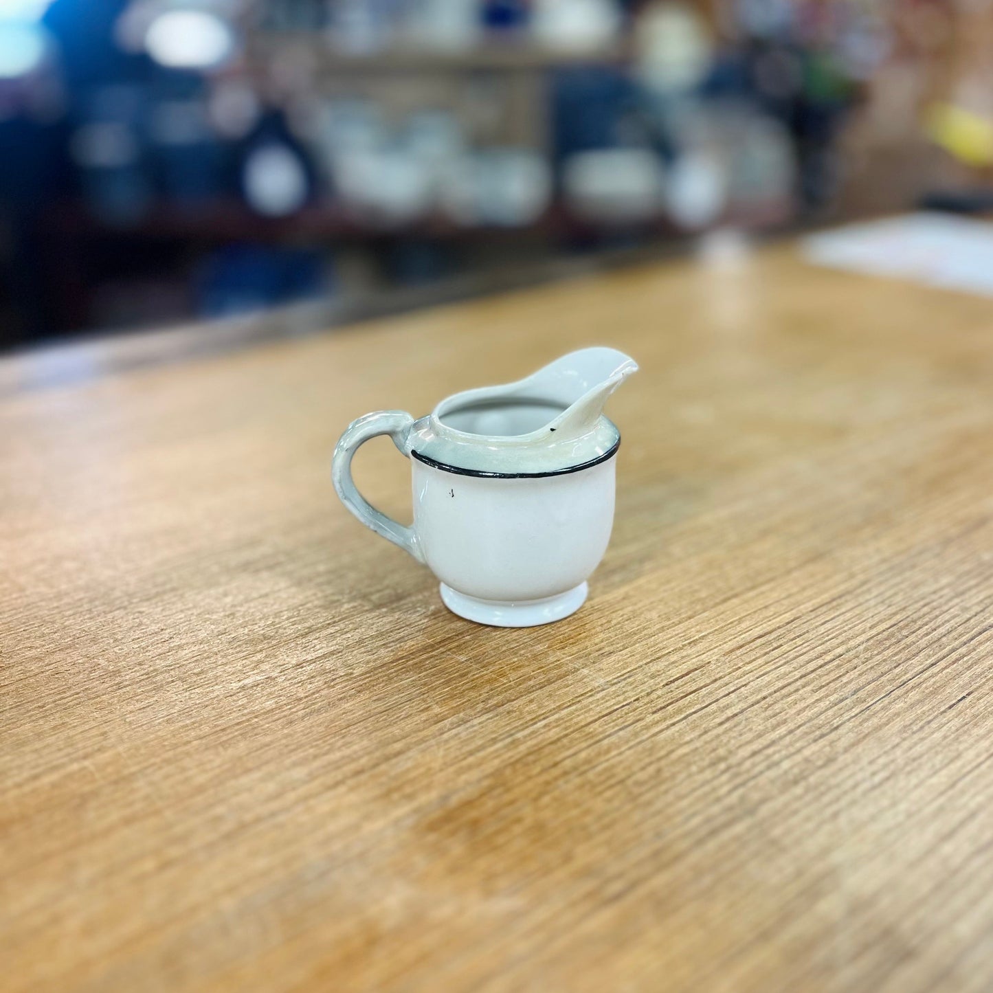Vintage Ceramic Fruit Design Mini Pitcher