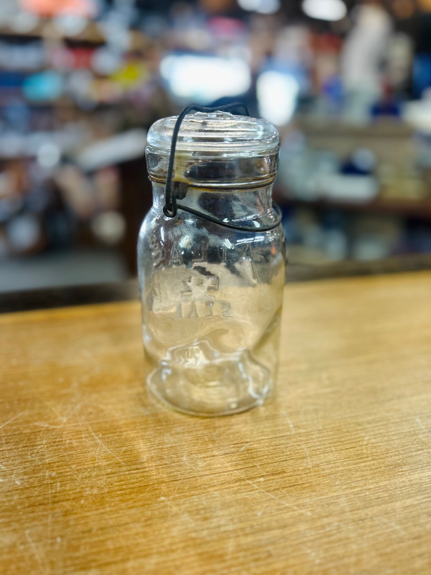 Old Atlas E-Z Seal Glass Mason Jar