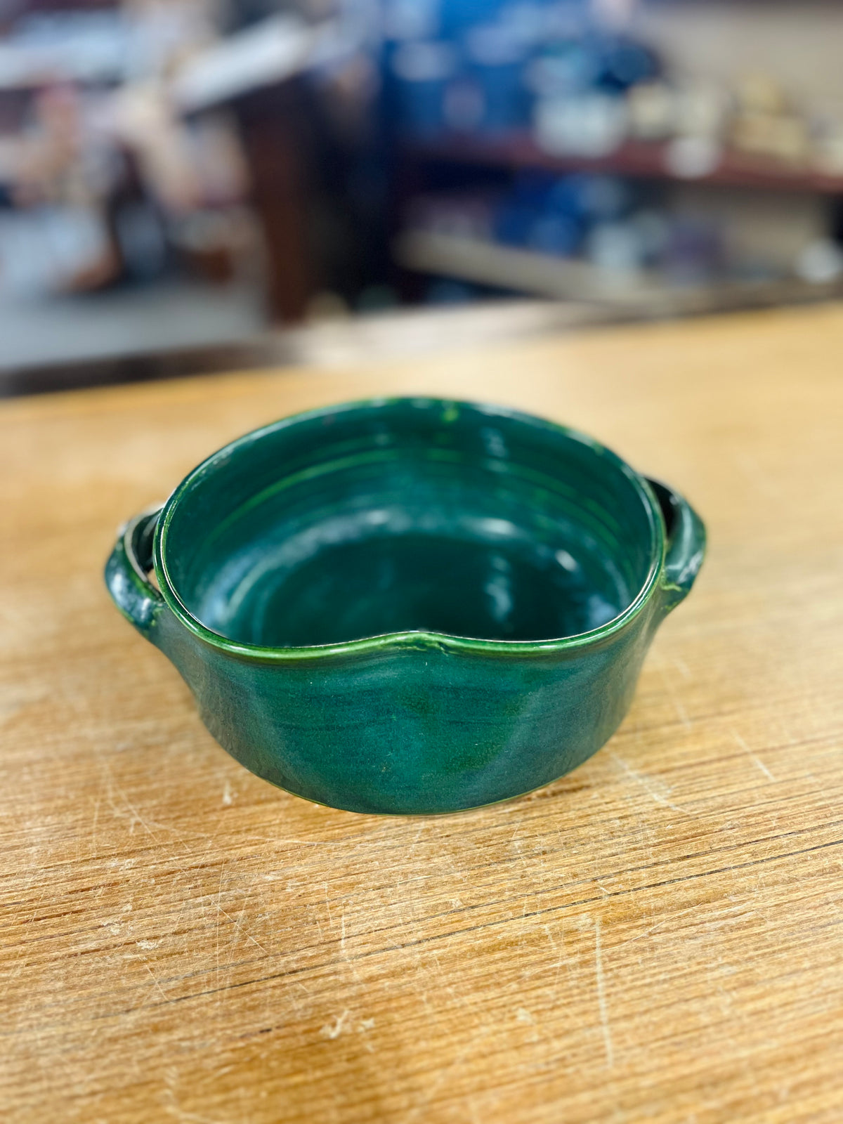 Vintage Heart Shaped Ceramic Bowl