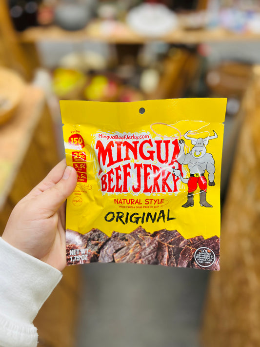 Mingua Beef Jerky Original 1.75oz Bag