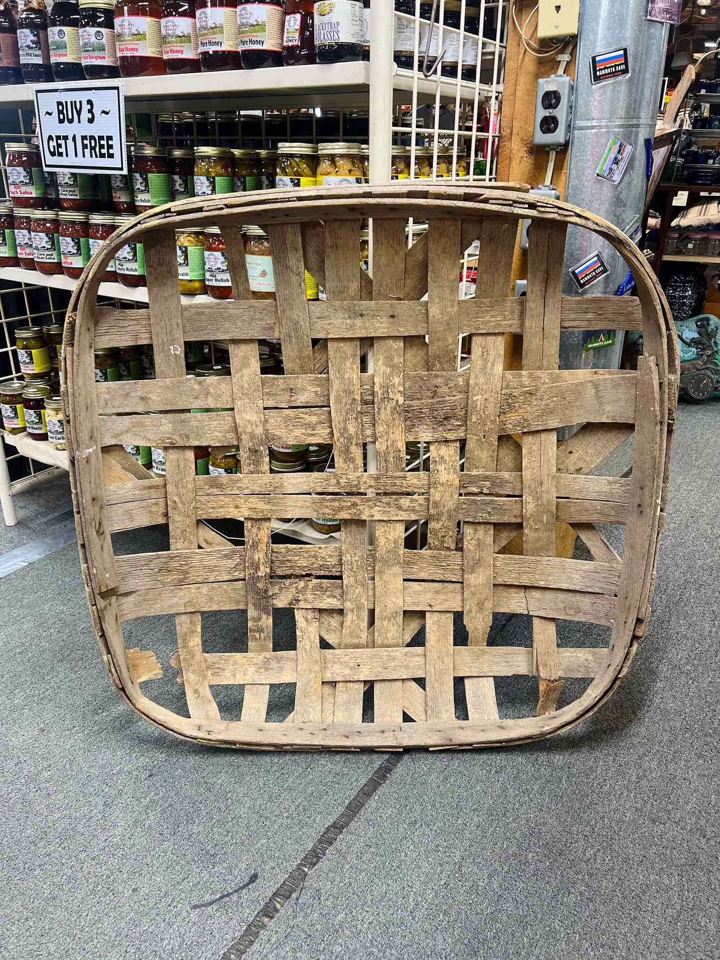 Vintage Tobacco Basket Horse Cave, Kentucky