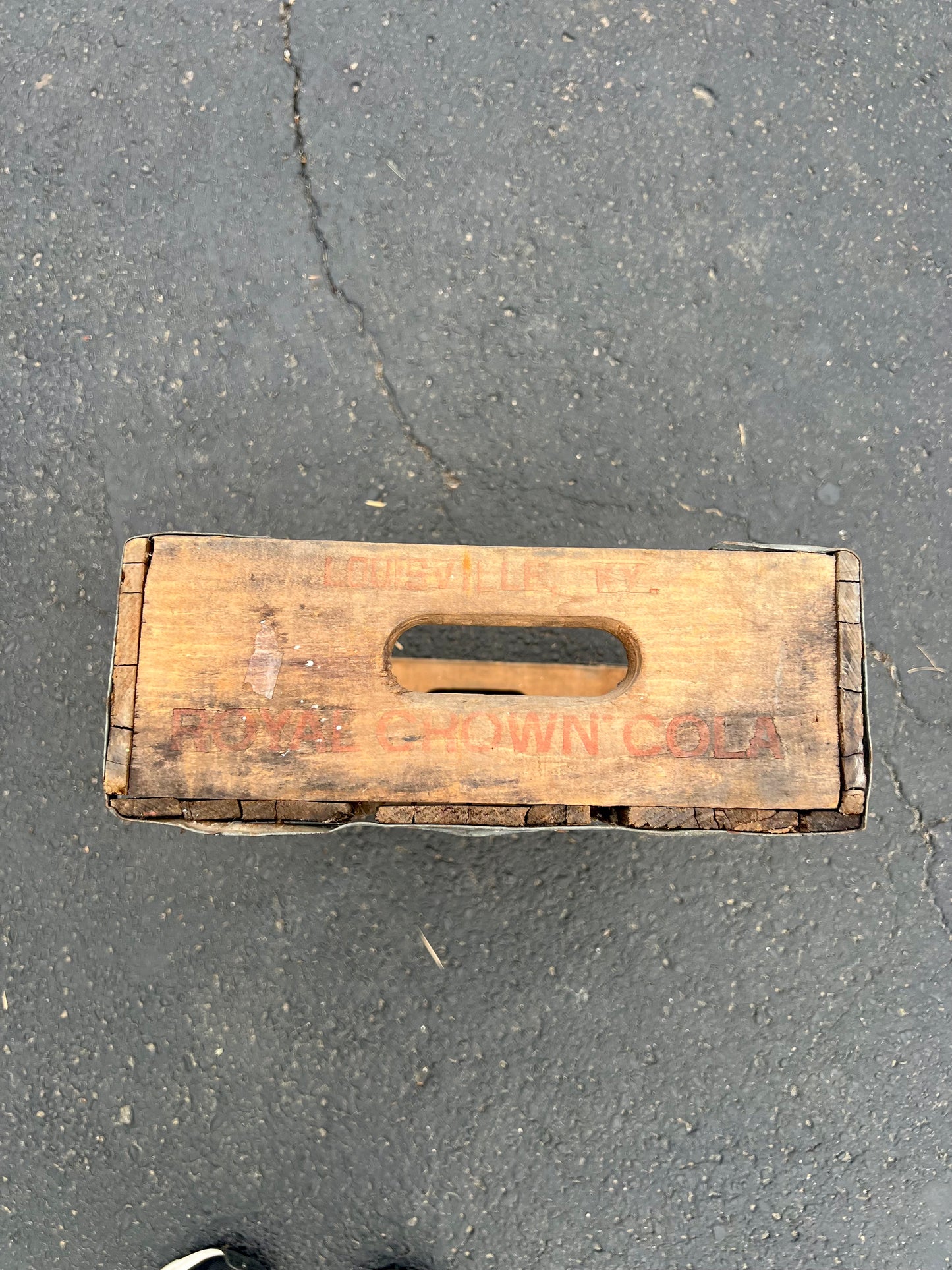 Vintage RC Cola Louisville, Ky Wood Crate