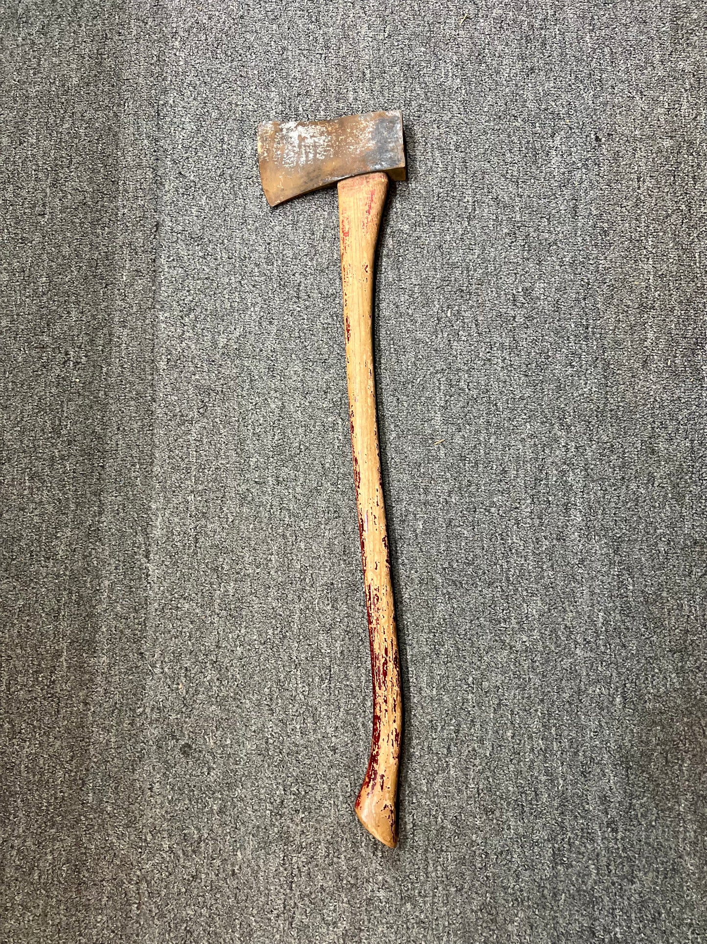 Single Bit Axe with Red Handle 34"