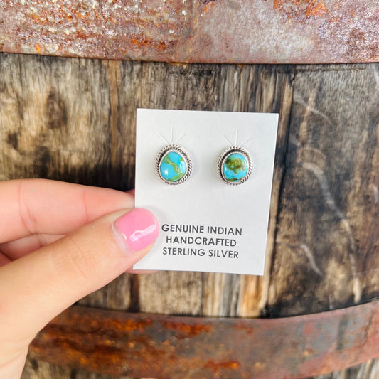 Blue/Green Turquoise Studs