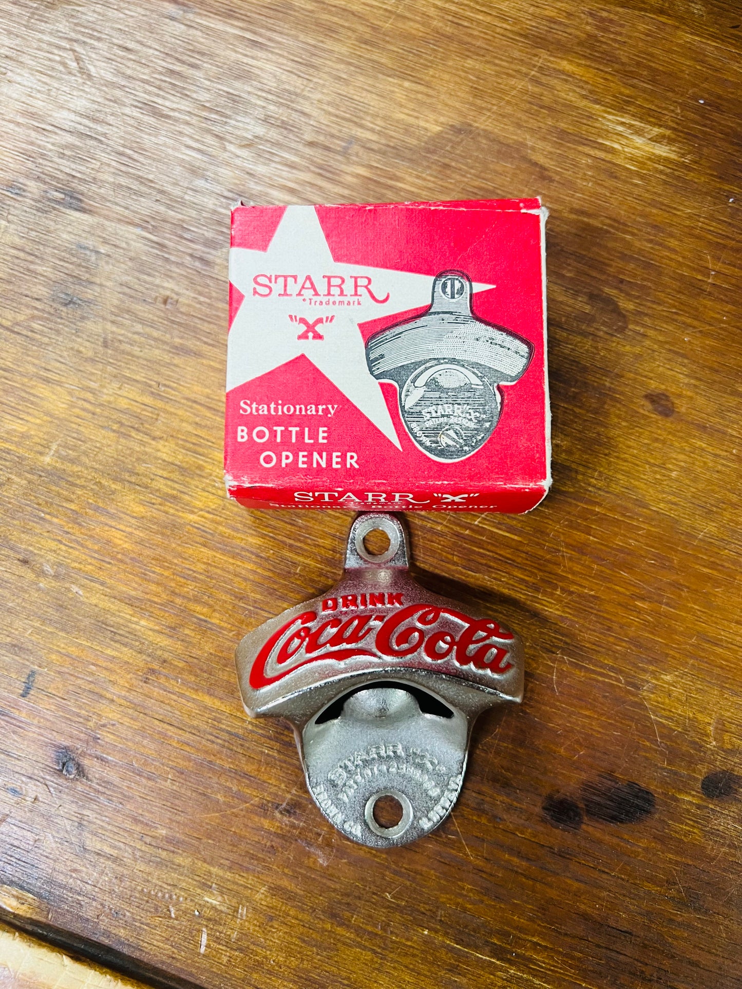 Coca Cola STARR X Bottle Opener Original 1970's Vintage