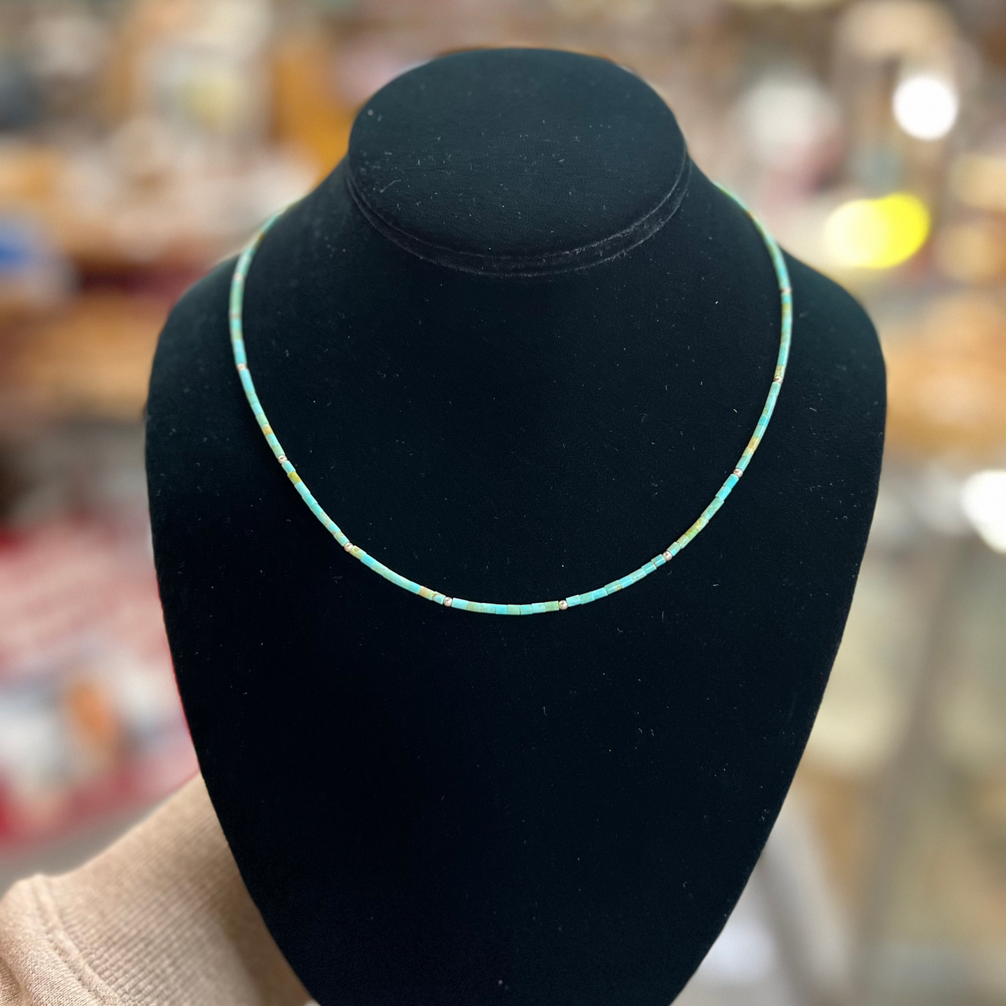 The Laredo Genuine Turquoise Necklace