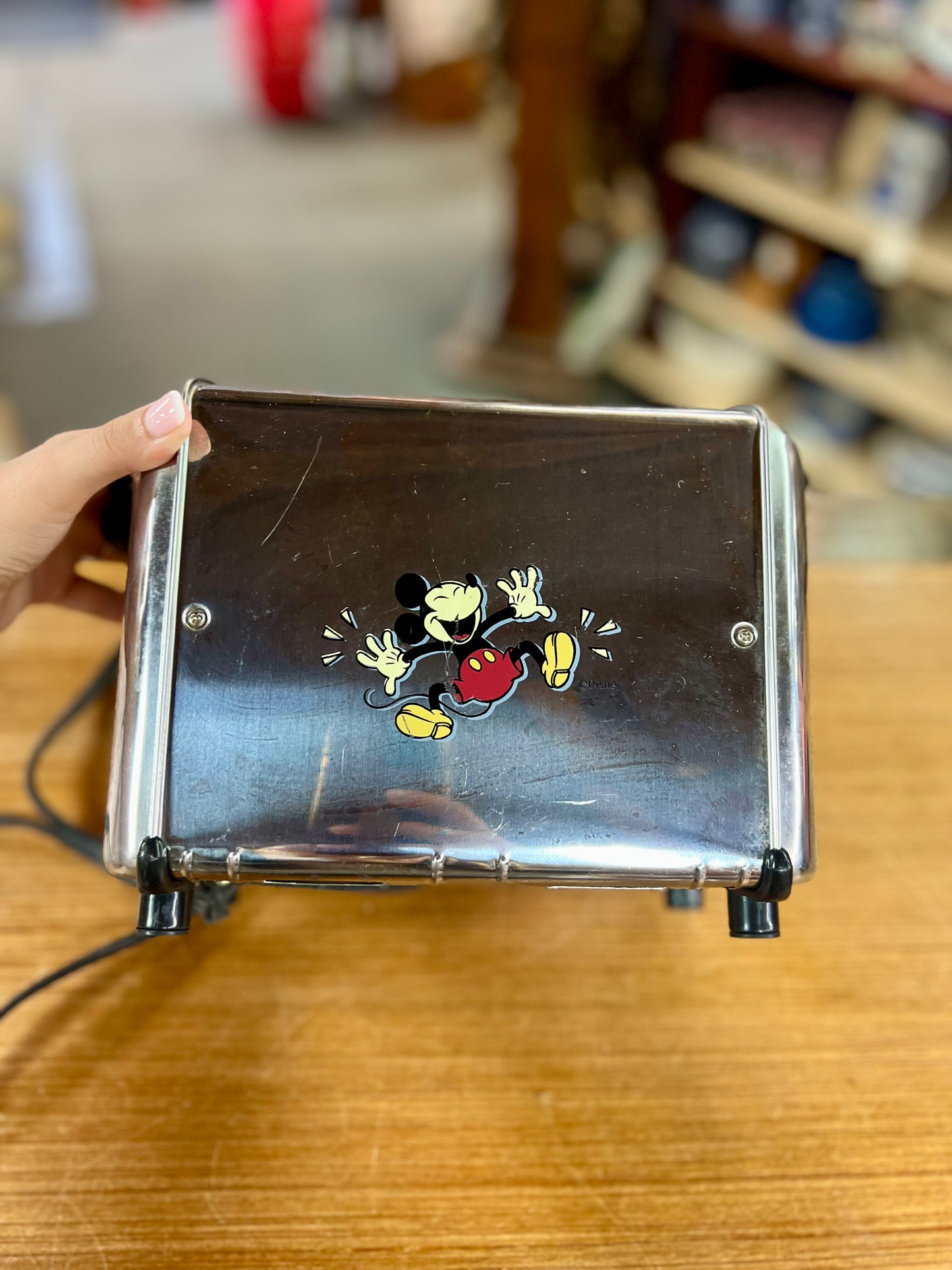 Vintage VillaWare Mickey Mouse Morning 2 Slice Toaster