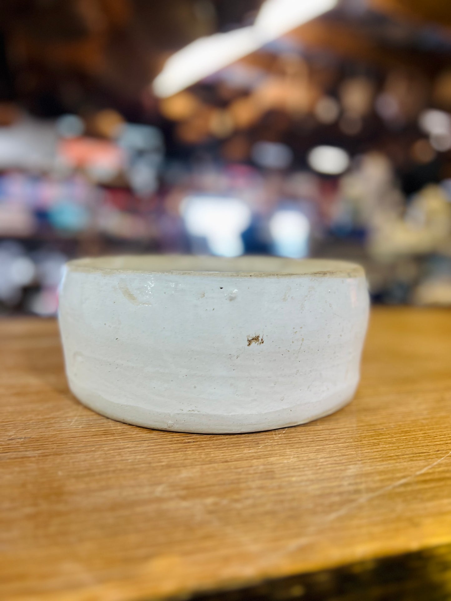 Late 1800s Old & Unusal Crock Bowl