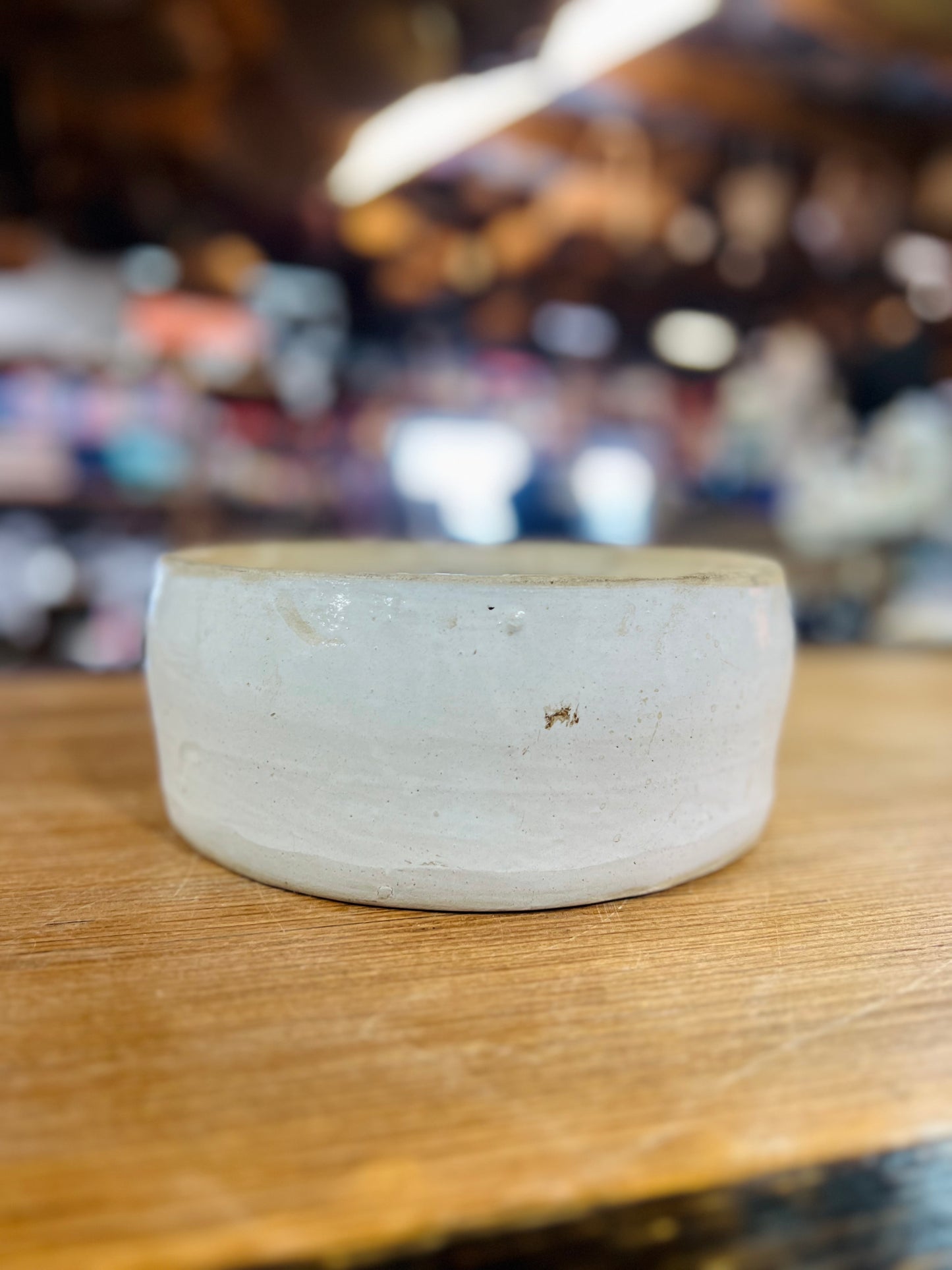 Late 1800s Old & Unusal Crock Bowl