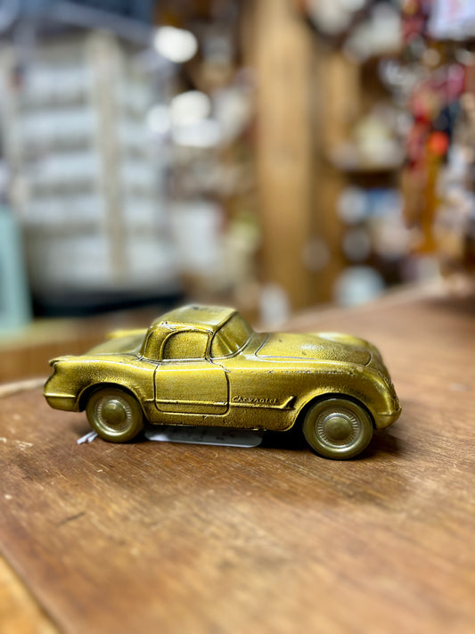 Vintage 1953 Corvette Coin Bank Banthrico © 1974