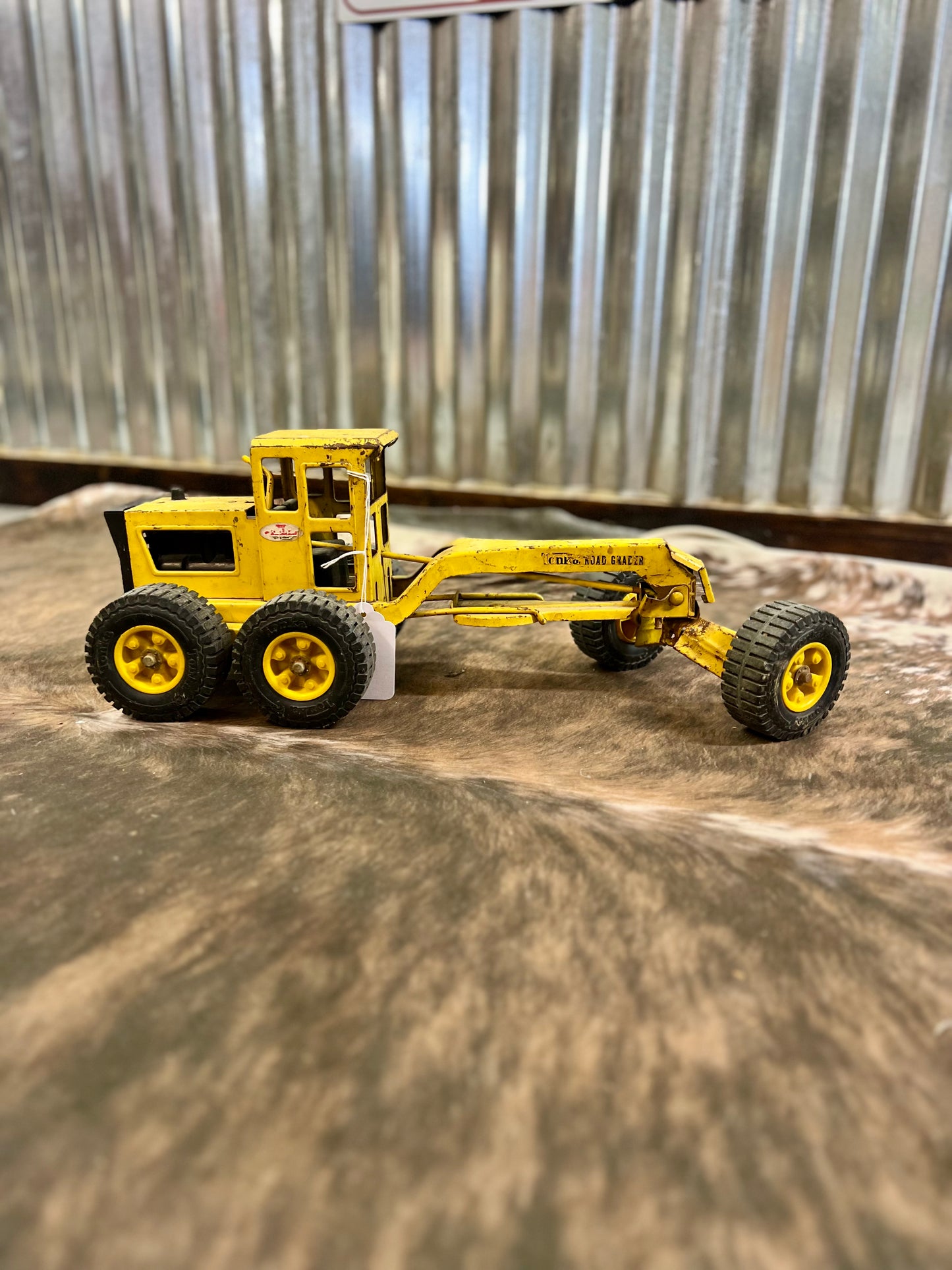 Vintage Tonka Road Grader (Missing blade)