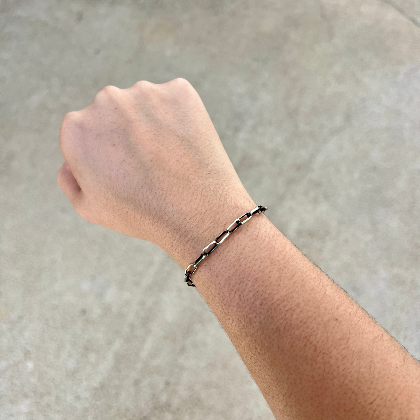 Sterling Silver Chain Link Bracelet