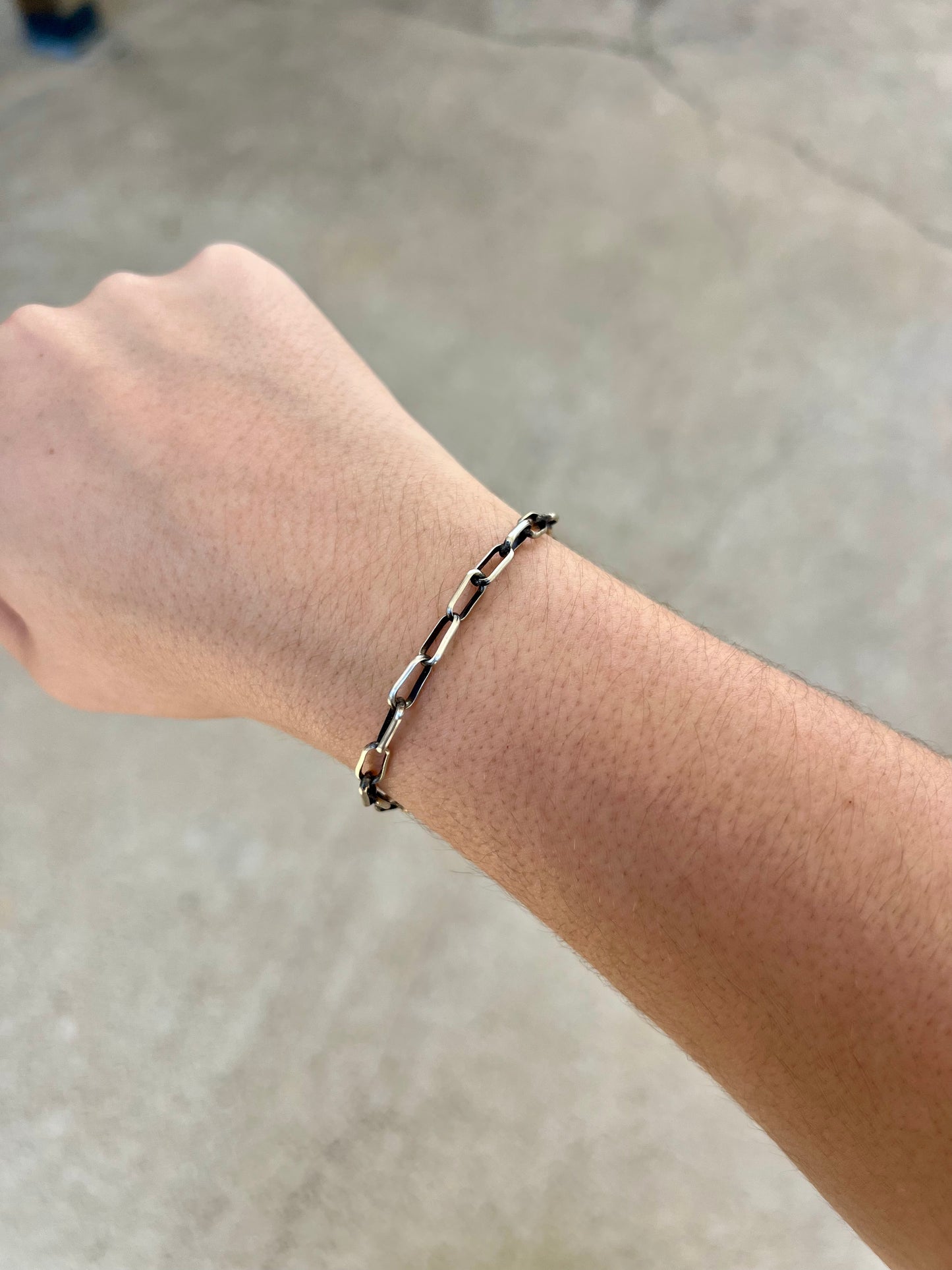 Sterling Silver Chain Link Bracelet