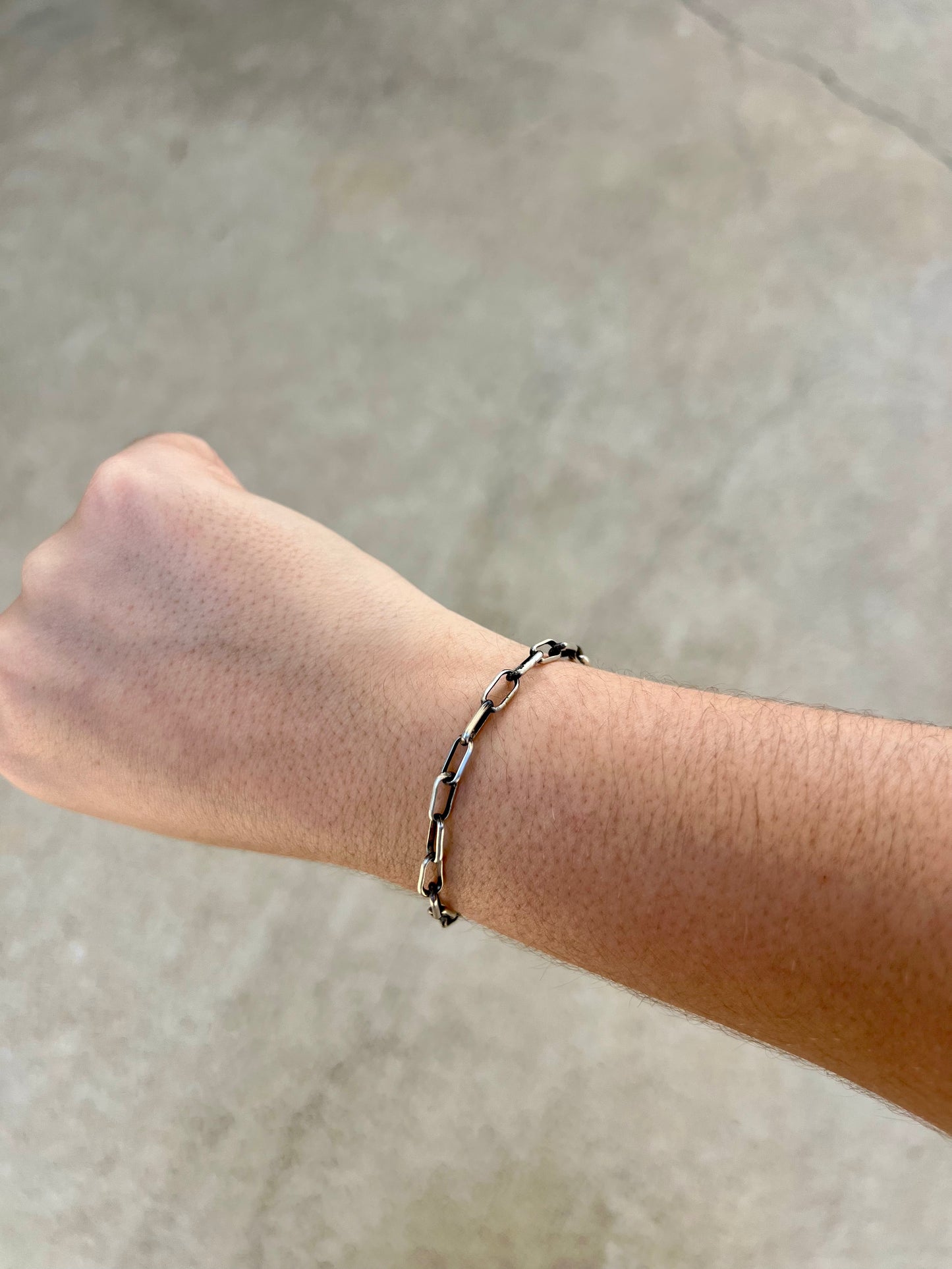 Sterling Silver Chain Link Bracelet