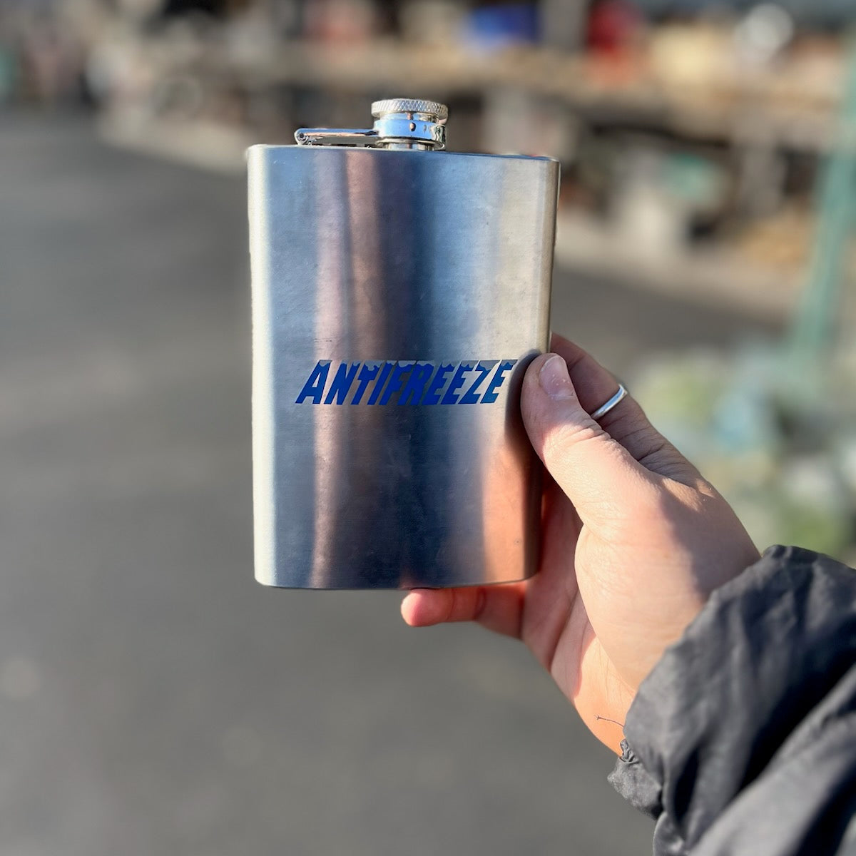 "Antifreeze" Flask Bottle