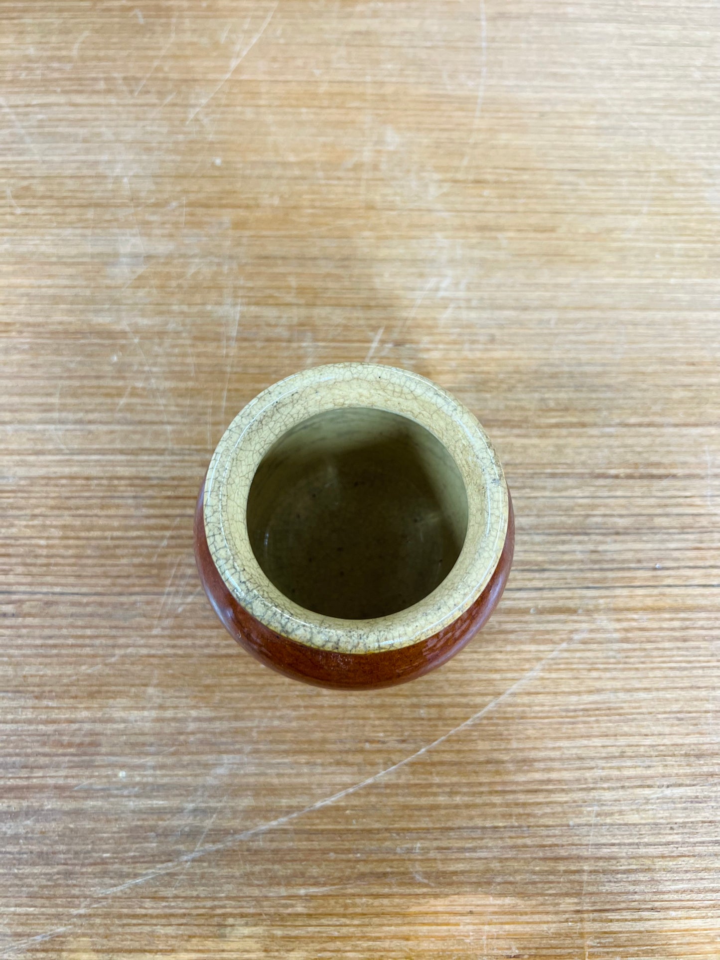 Vintage HEINZ 57 Mustard Crock Stoneware Bean Pot