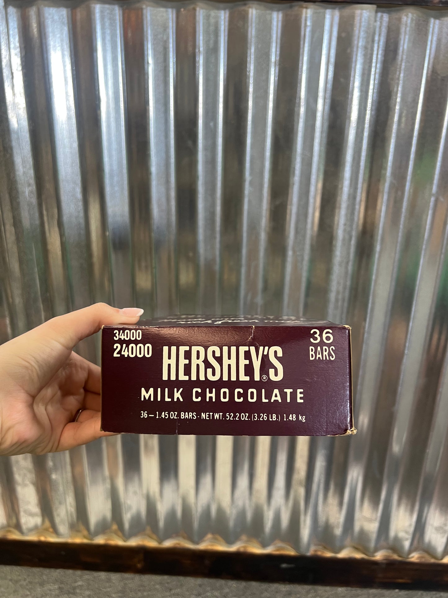 Vintage Hershey's 36 Bars Box with Lid