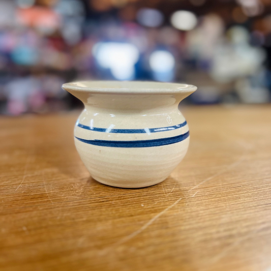 Vintage Miniature Stoneware Spittoon Paul Storie Pottery Co Marshall, Texas