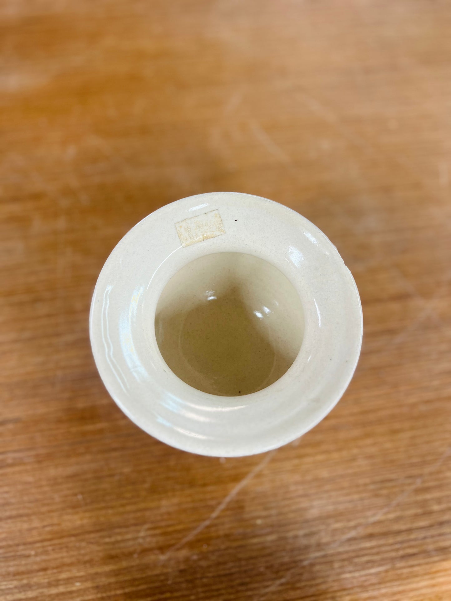 Vintage Miniature Stoneware Spittoon Paul Storie Pottery Co Marshall, Texas