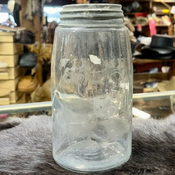 Masons Quart Glass Jar 1858