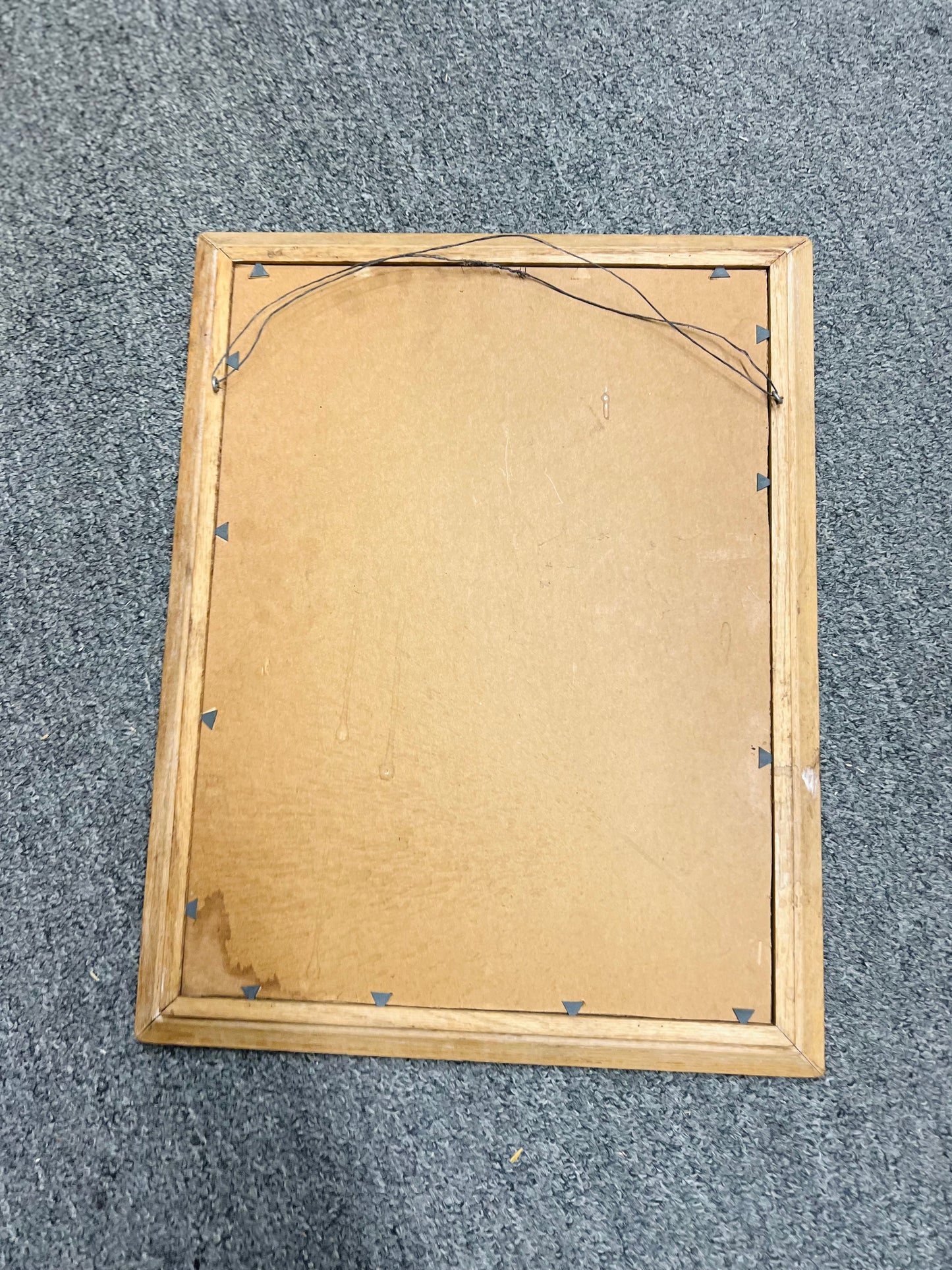 Horse Painting in Wood Frame