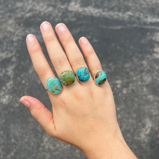 The Kati Kingman Turquoise Sterling Silver Ring