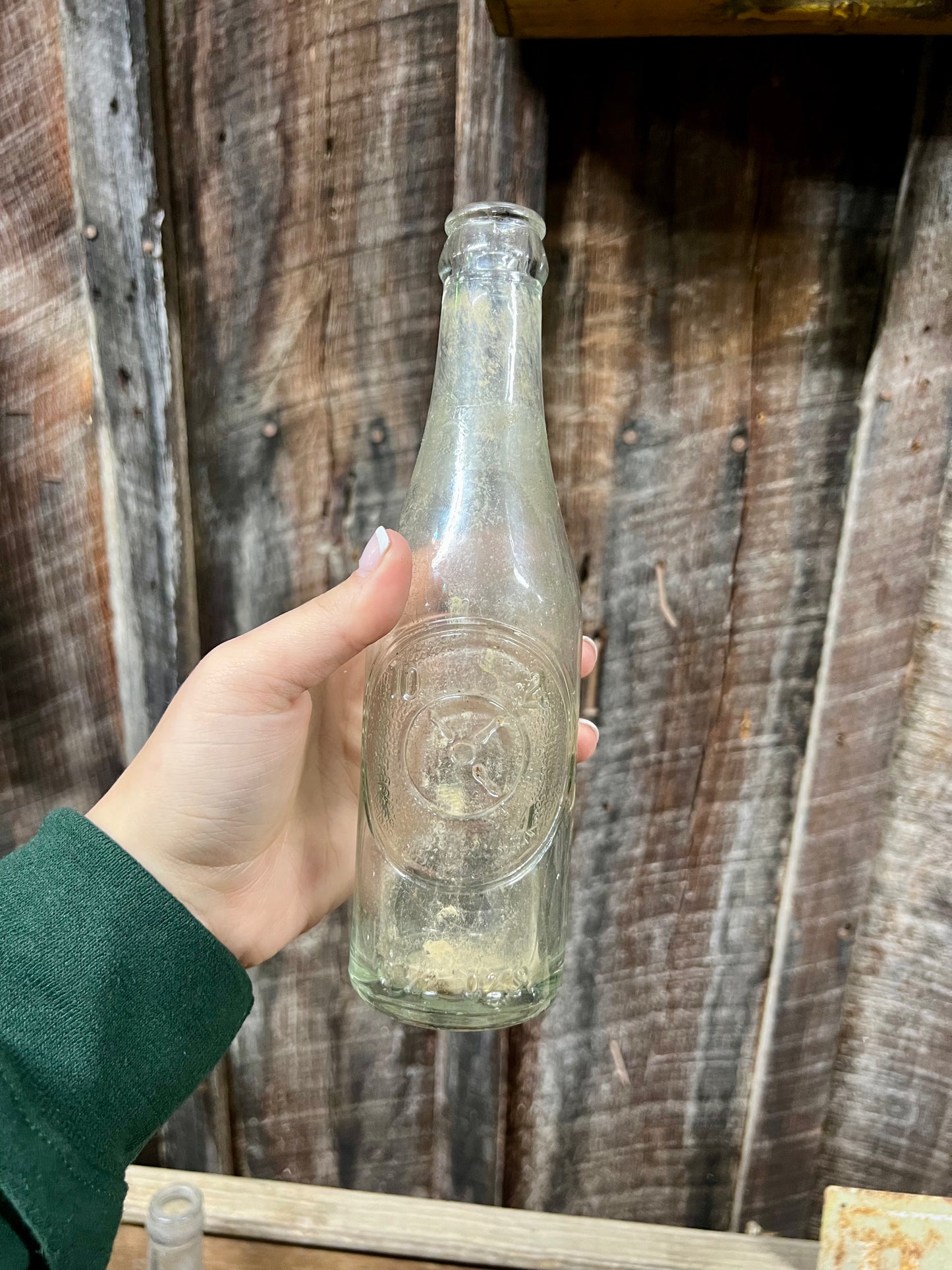 Vintage Dr Pepper Bottle "Good for life" Embossed 6 1/2 oz 10-2-4