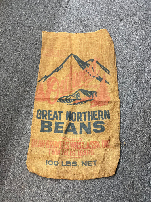 Outwest Great Northern Beans Burlap Sack