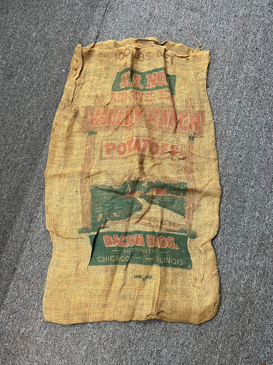 Valley Ranch Potatoes Burlap Sack