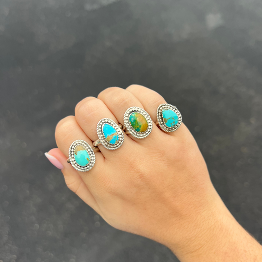 The Bryson Kingman Turquoise Sterling Silver Ring